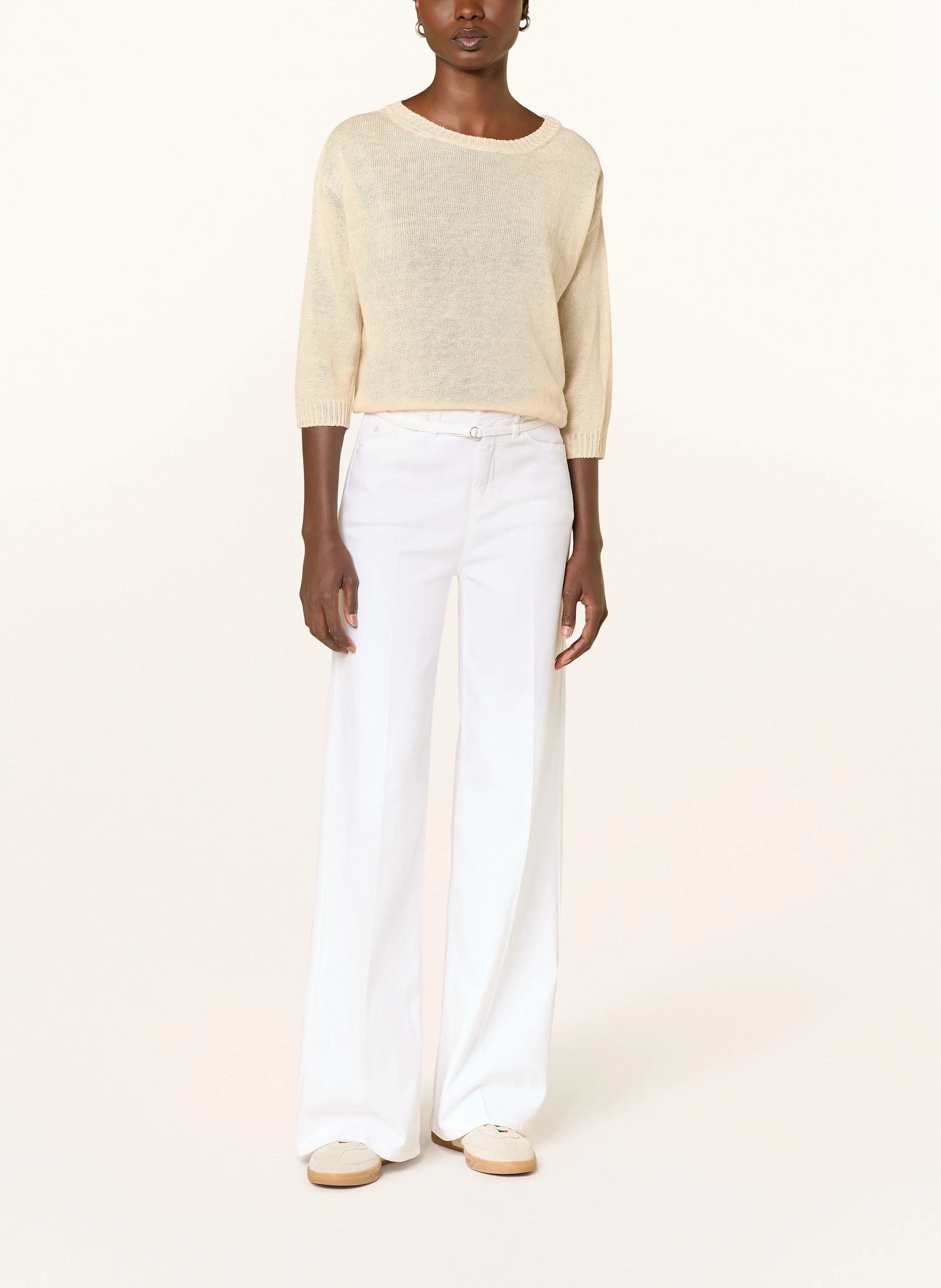 WEEKEND Max Mara Leinenpullover SELZ mit 3/4-Arm