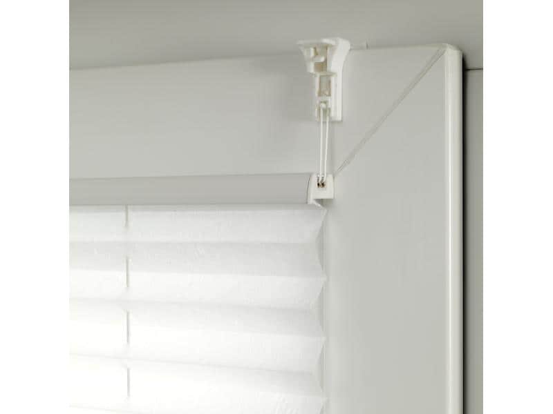 Gardinia Plissée Easyfix, Day & Night 40 x 130 cm, Weiss Plissée mit Tag und Nacht Funktion