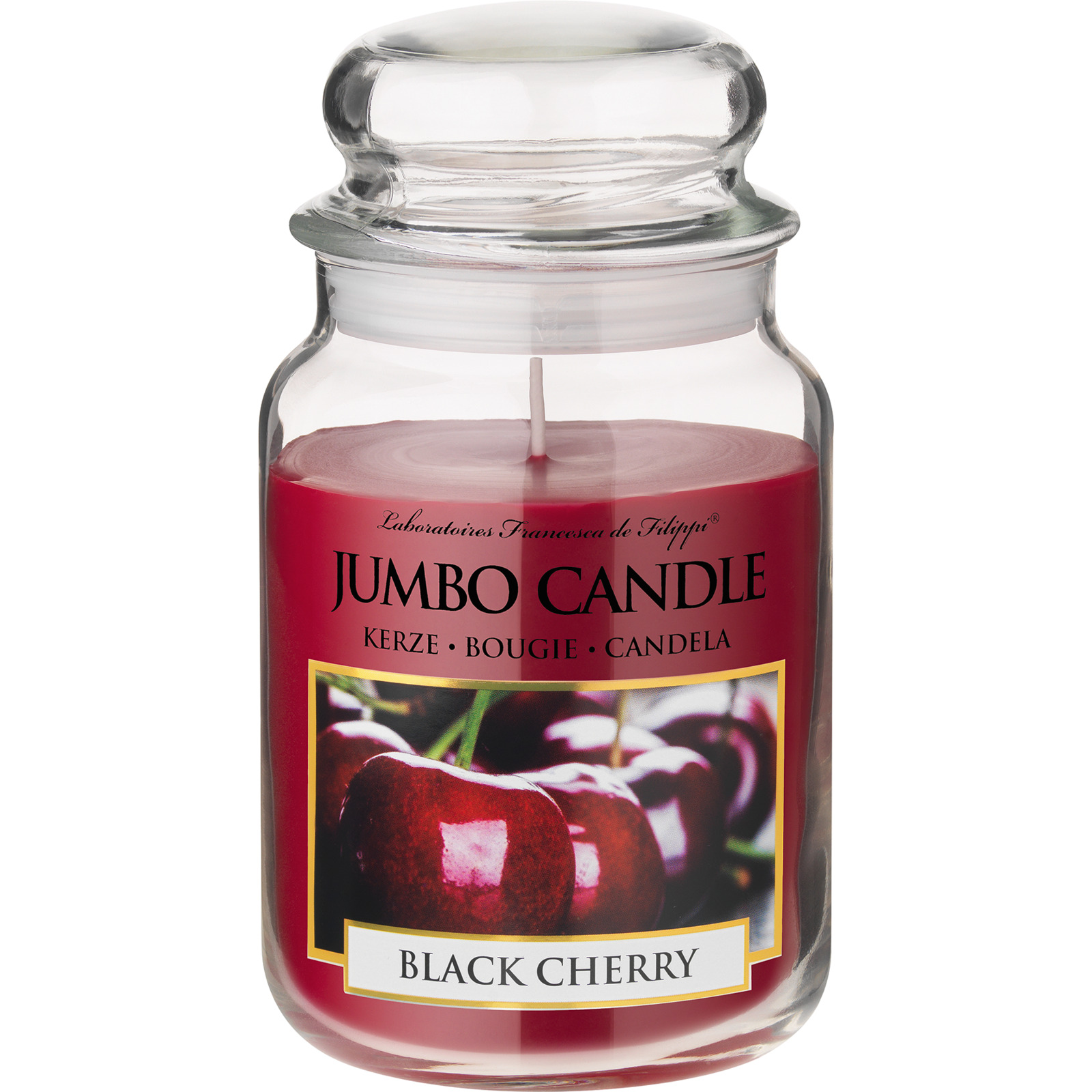 Jumbo Candle Duftkerze Black Cherry