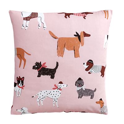 Linge de lit enfant motif chiens - BECQUET CRÉATION
