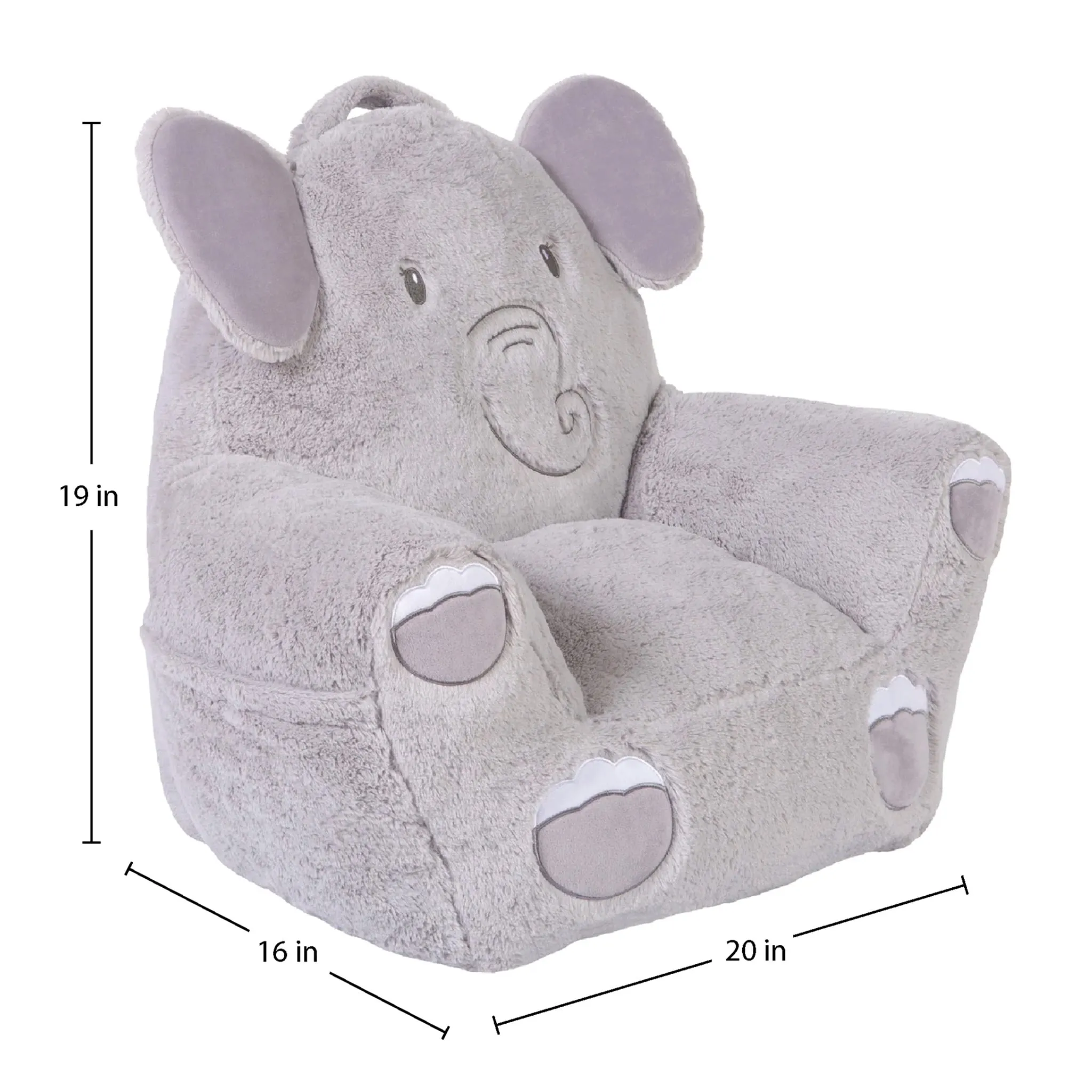 Trend Lab Chaise Éléphant en Peluche Cuddo Buddies®