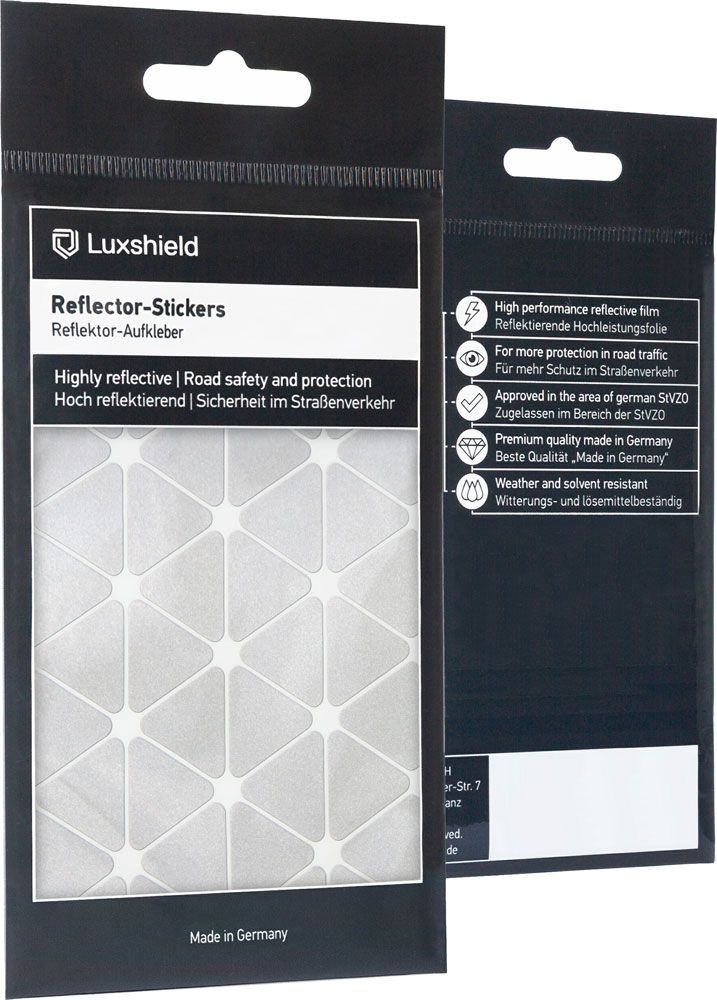 Luxshield Reflex-Aufkleber Dreiecke kaufen | Bike-Discount