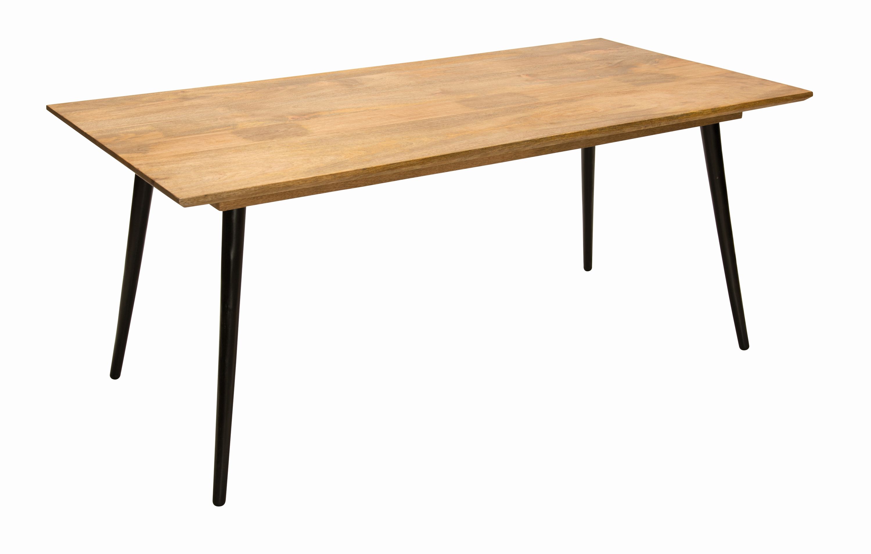 Esstisch 140x80cm Mangoholz Speisetisch Wohnzimmer Holz Tisch Küchentisch