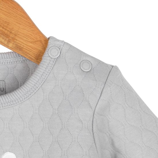 Sweat Lapin Câlin   Gris lunar        de               P'tit bisou