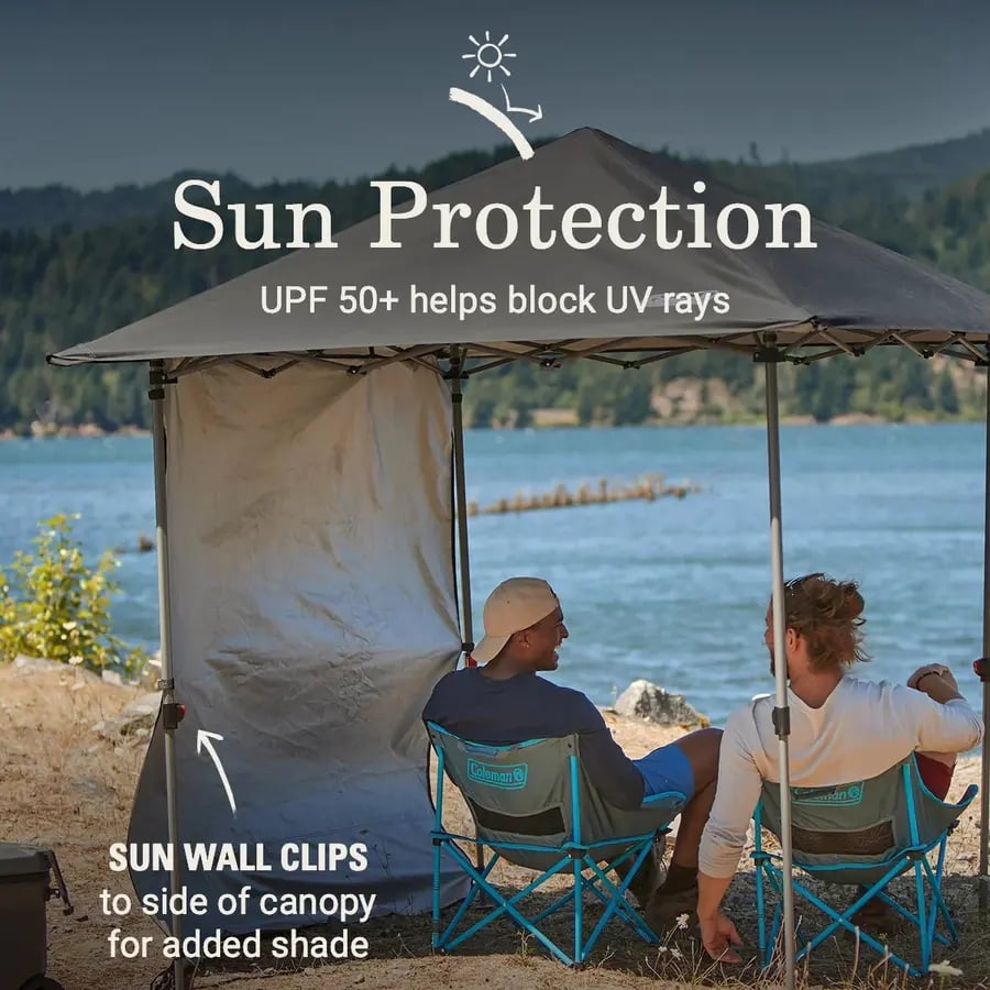 OASIS&trade; Lite 7 x 7 Canopy with Sun Wall