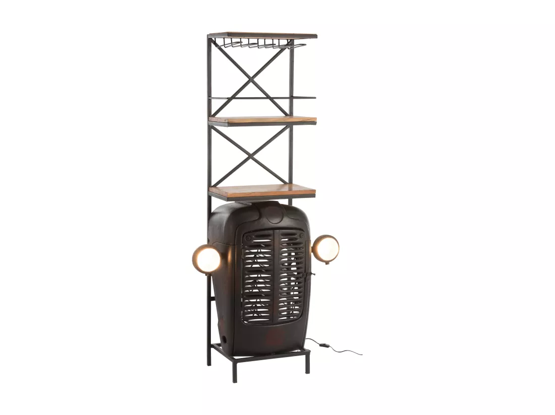 Bar tracteur avant métal noir Patrick L 87cm