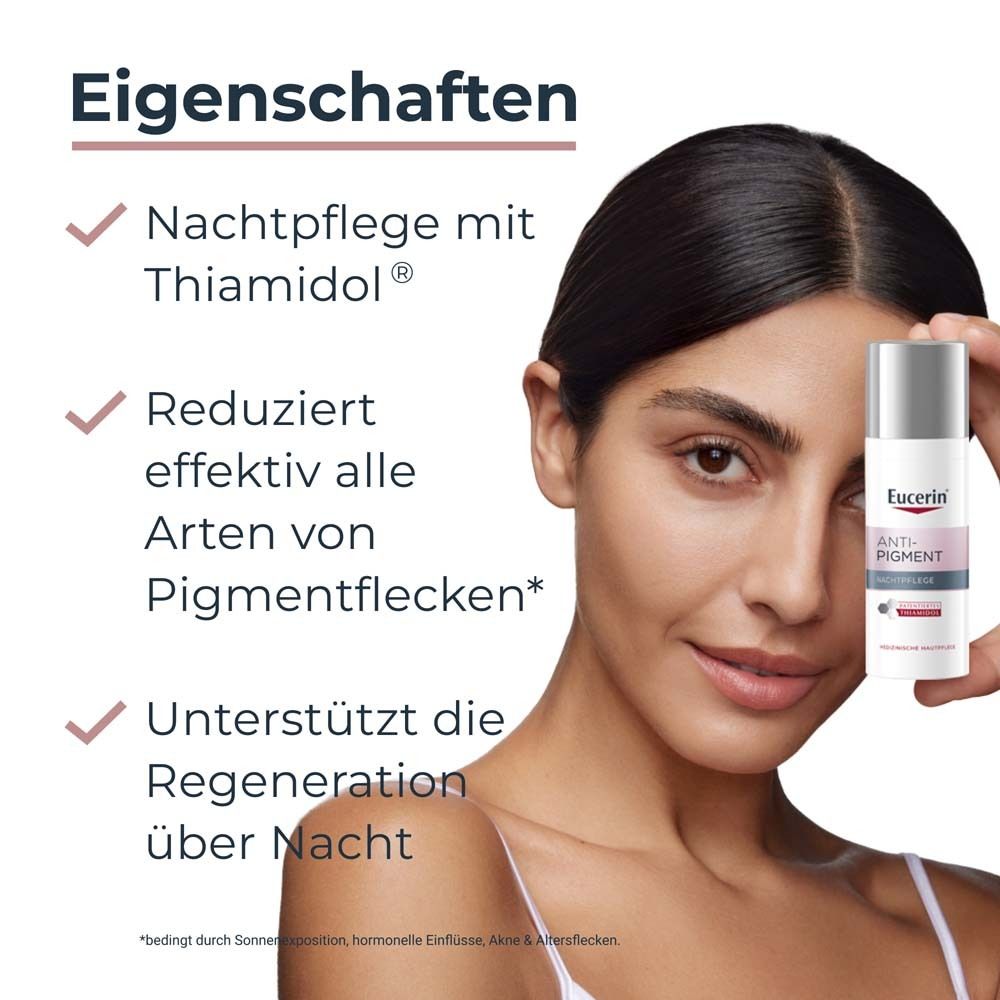 Eucerin® Anti-Pigment Nachtpflege Creme – Gegen Pigmentflecken