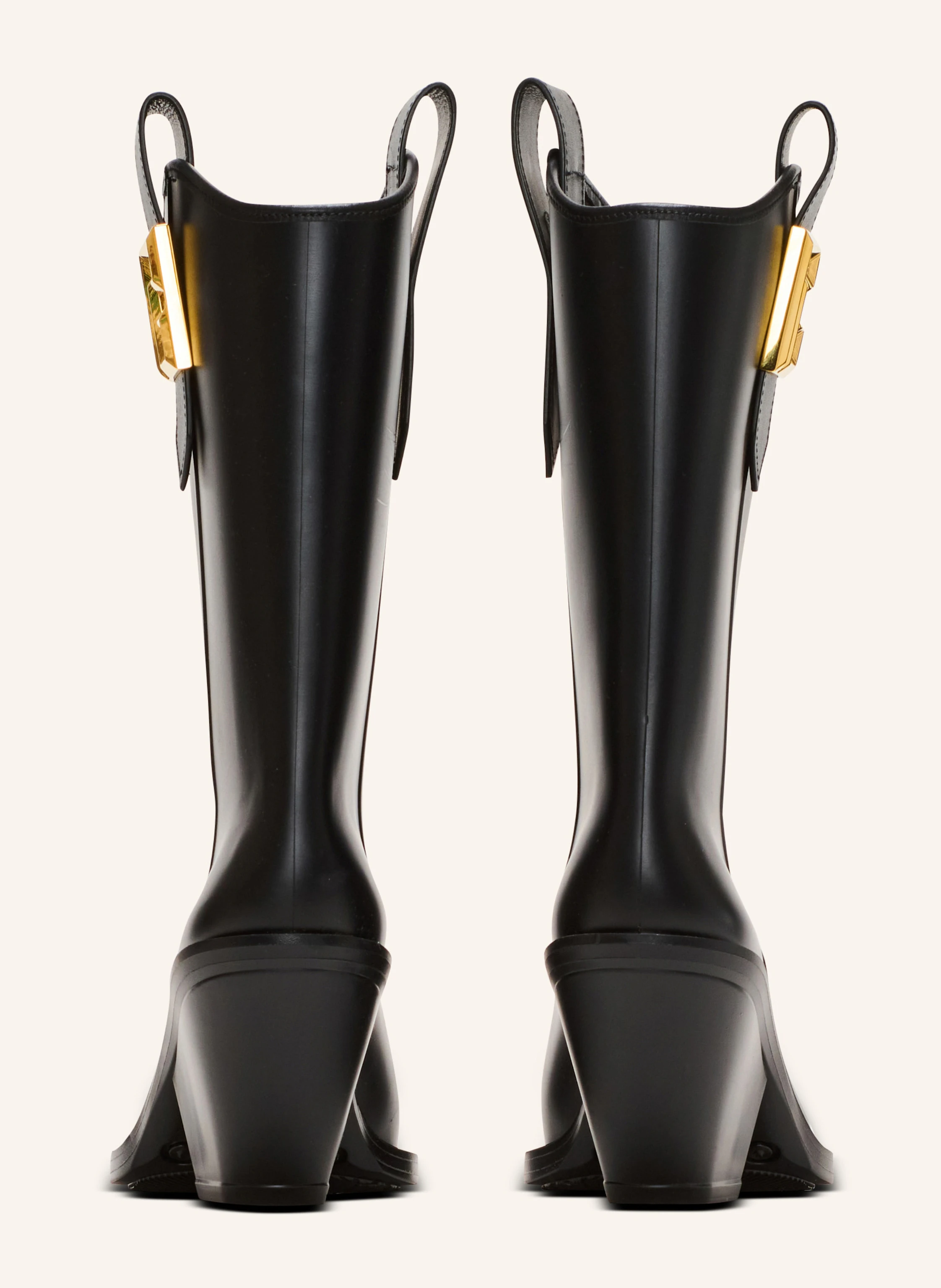 BALMAIN Stiefeletten Tess PB im Cowboy-Stil aus Kautschuk