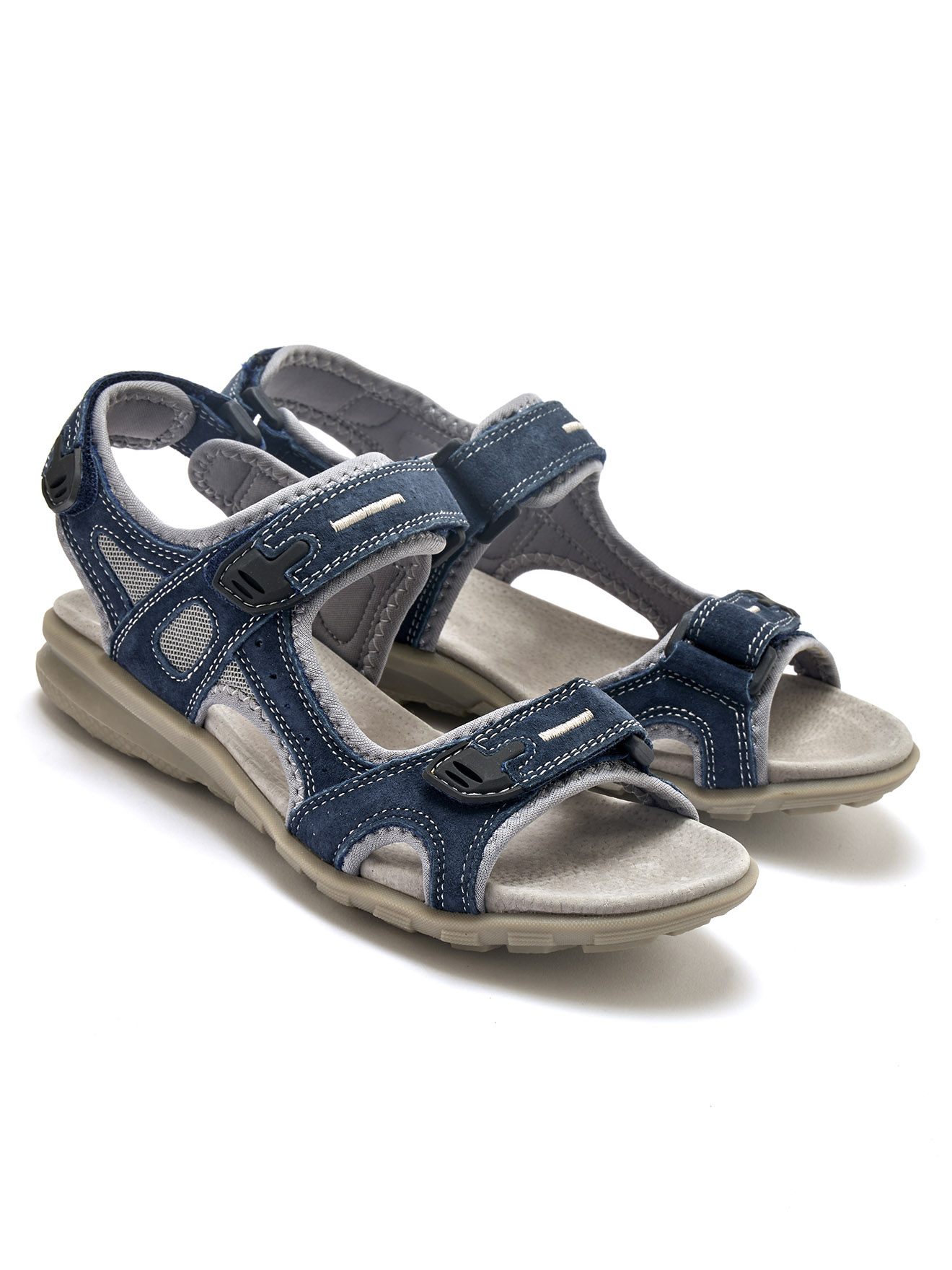 Sandales ouverture totale par scratchs