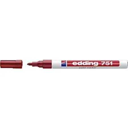 edding 751 Lackmarker 1-2mm, rot
