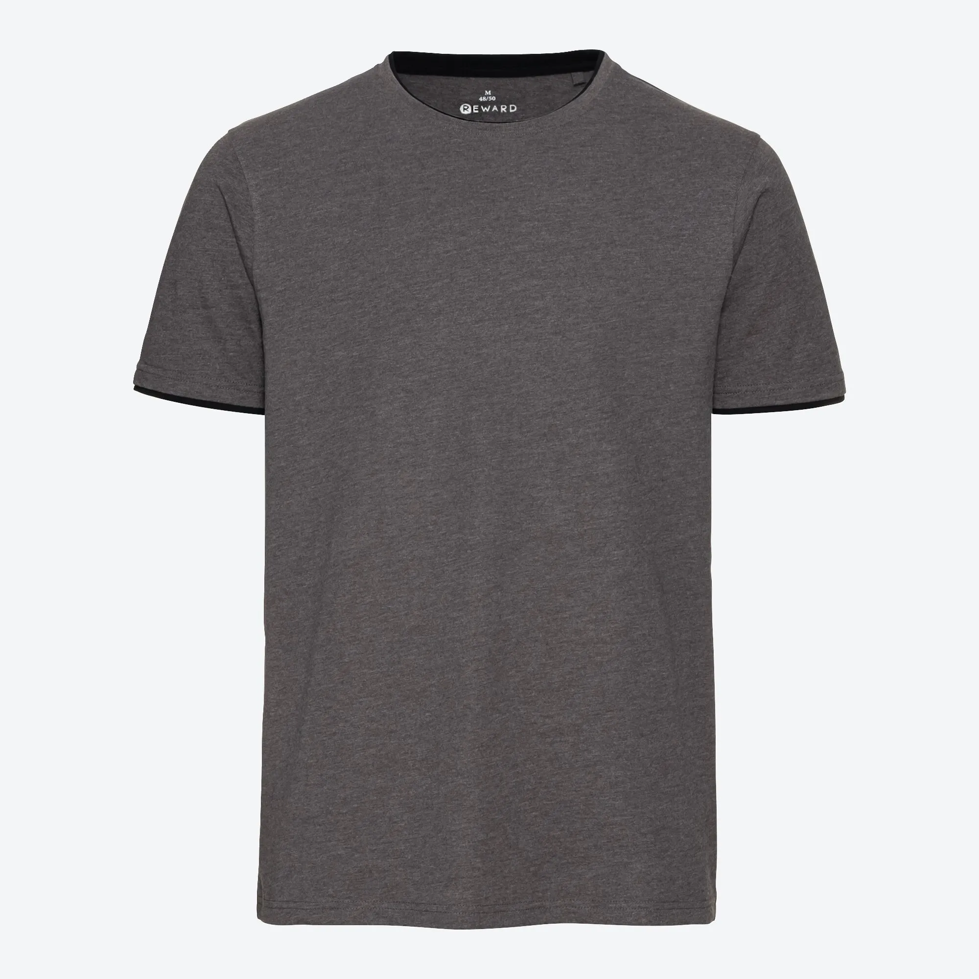 Herren-T-Shirt mit Kontrast-Einsätzen