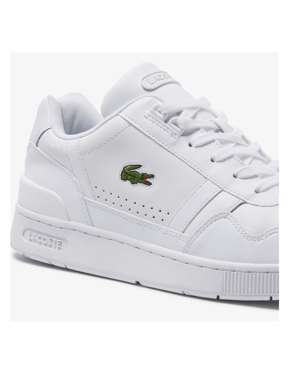 lacoste Sneakers  Homme T-Clip Cuir Blanc