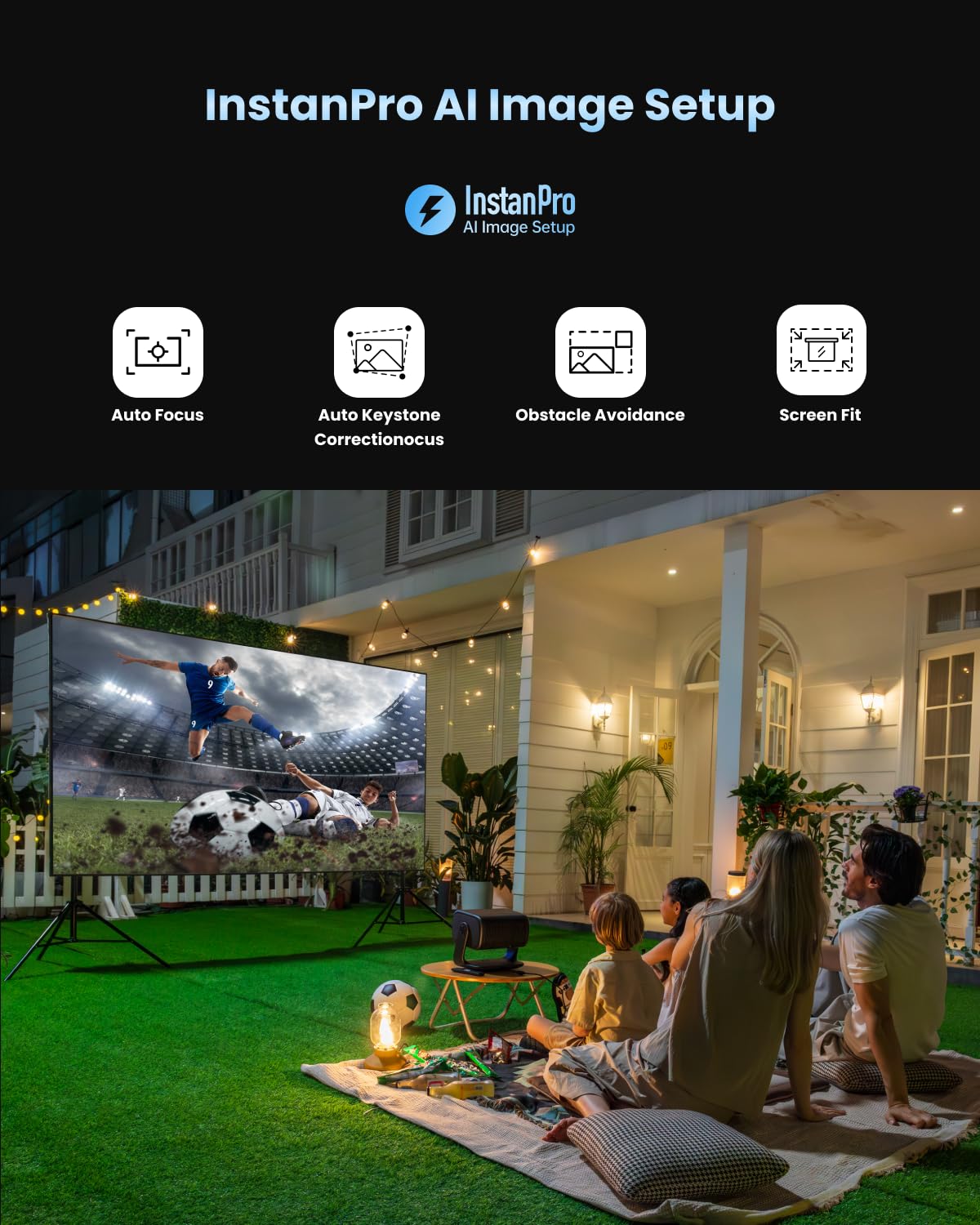 Dangbei MP1 Max, Vidéoprojecteur 4K, 3100 Lumens ISO,110% BT.2020, HDR10+, 3D, Dolby Audio, 300