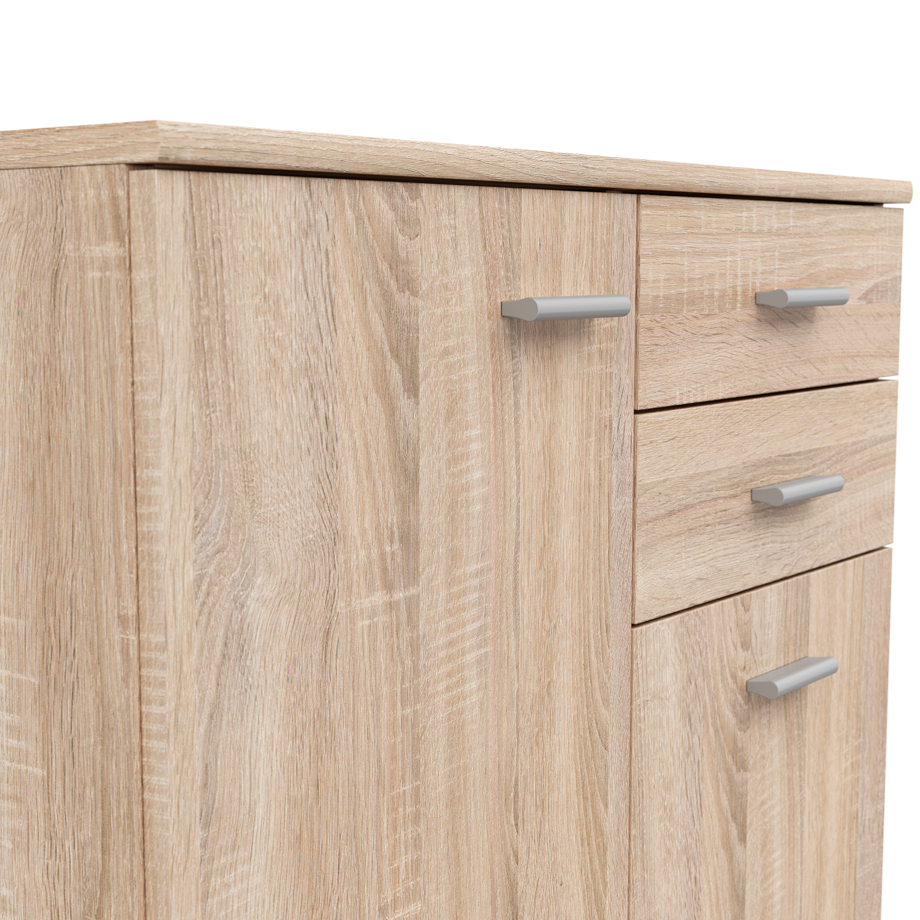 Kommode - Sonoma Eiche - 2 Schubladen - 71 cm breit