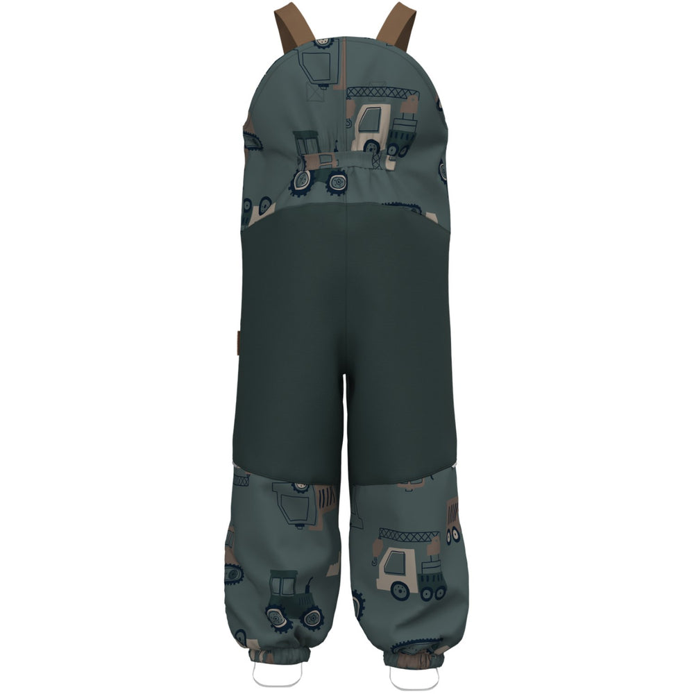 Køb Name It Balsam Green Machines Nmmalfa08 Softshell Smækbukser Aop Fo