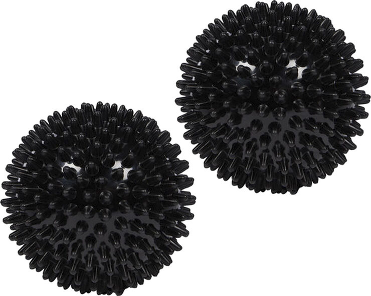 Energetics Massagebolde, 2 styks Sort