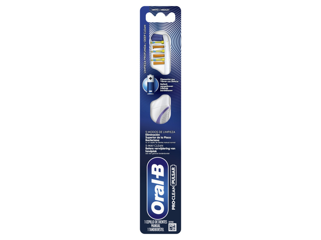 ESCOVA DENTES ORAL-B MANUAL PRO-CLEAN PULSAR 1UN