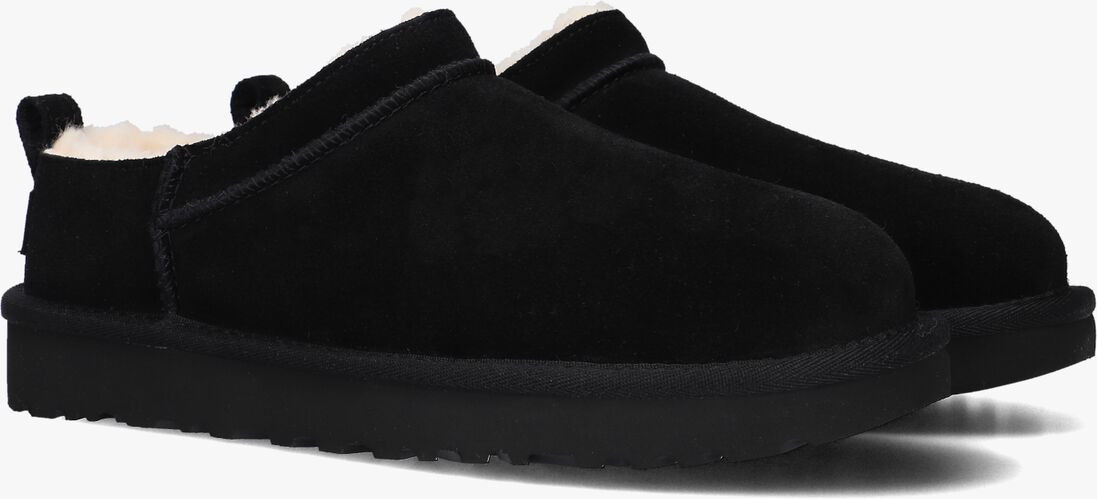 zwarte ugg instappers w classic micro