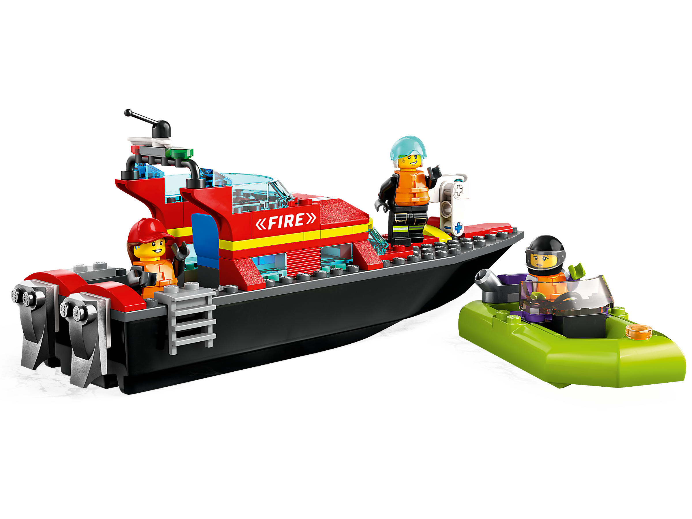 Barco de resgate dos bombeiros 60373