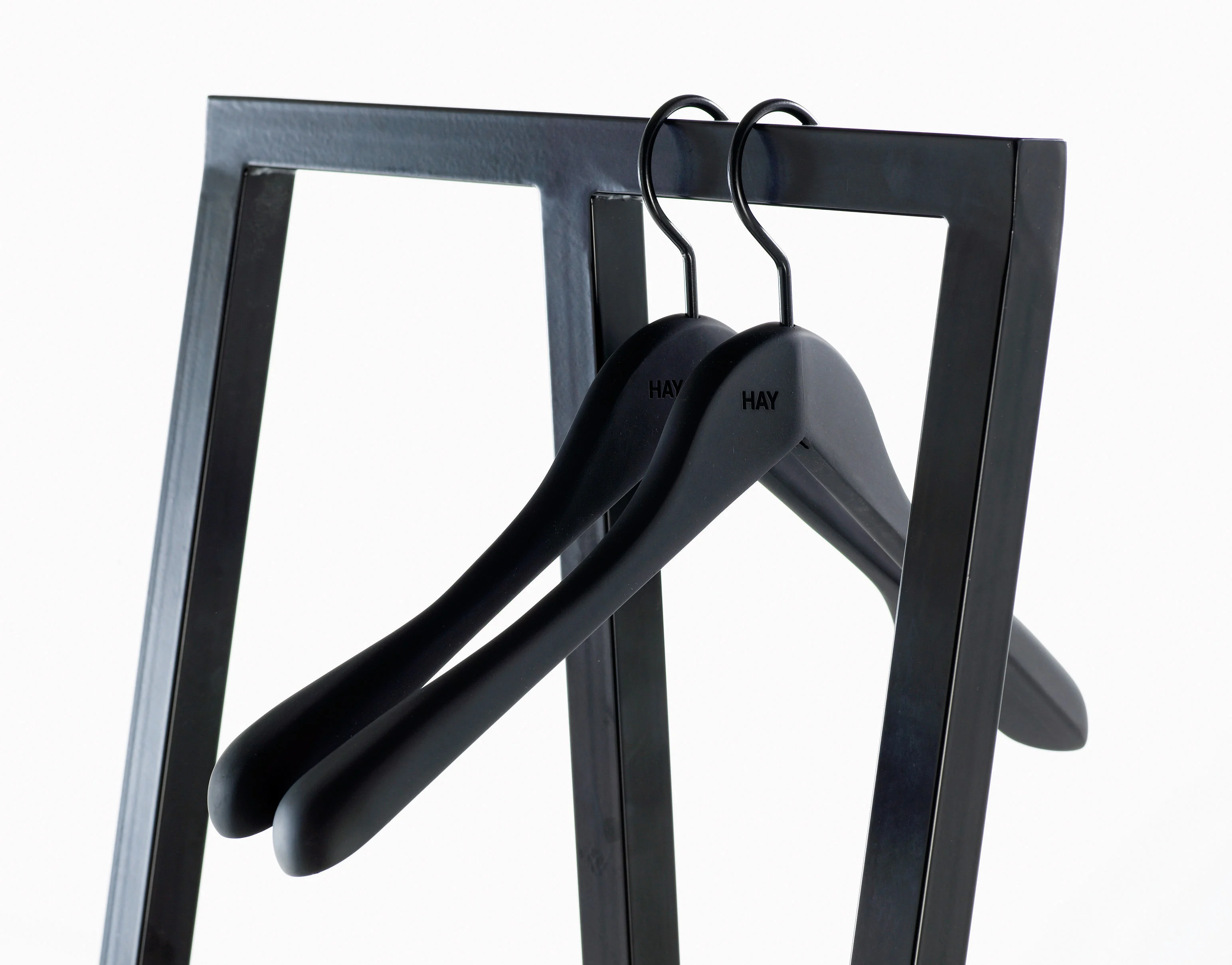 SOFT COAT - Cintre bois | Gris