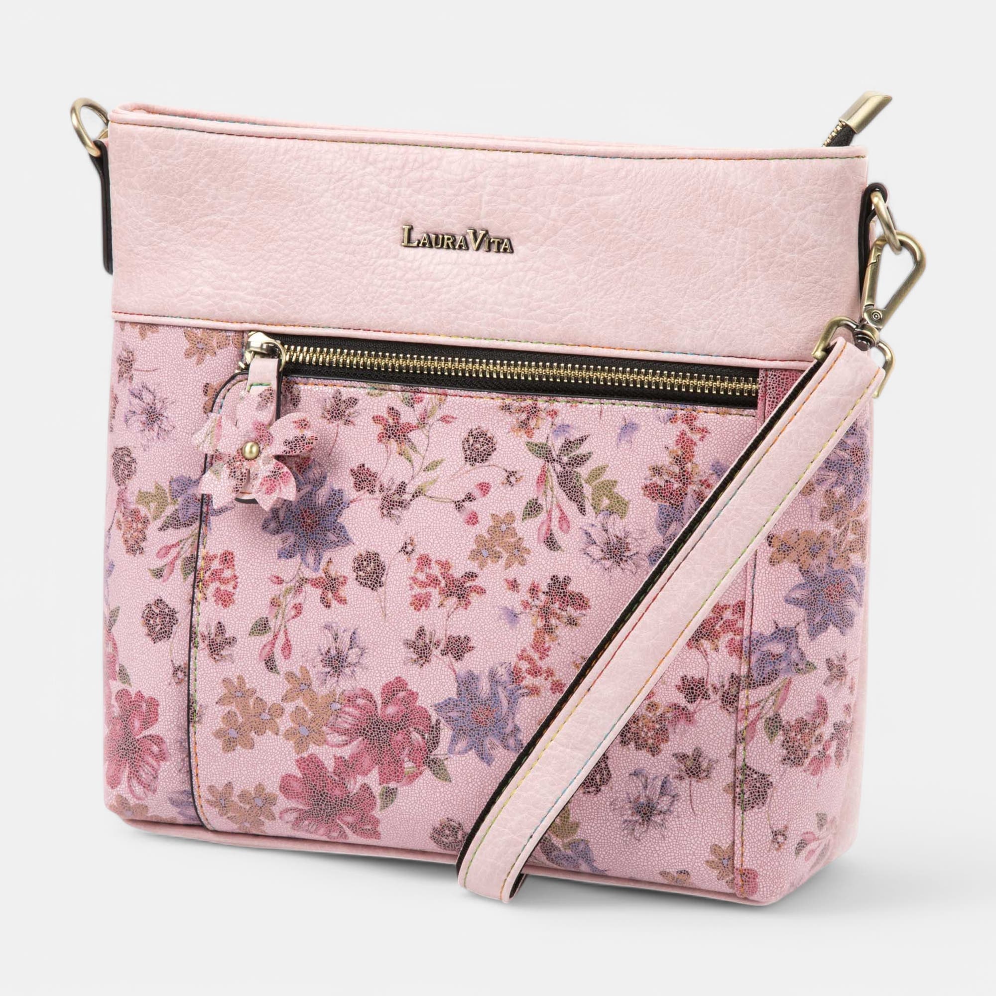 Sac bandoulière rose