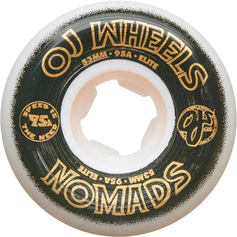 OJ's Elite Nomads 95A Skateboard Hjul 4-Pak | SkatePro
