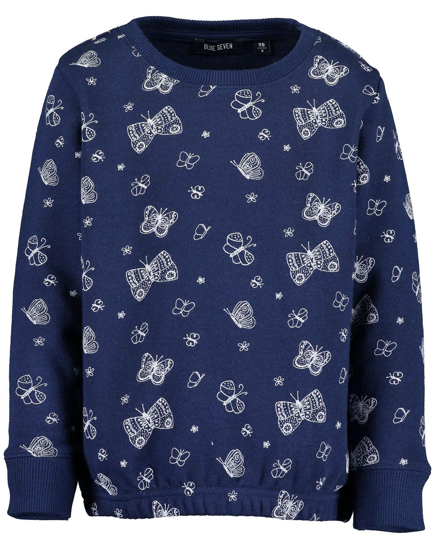 Sweatshirt PAPILIO AOP in ultramarin