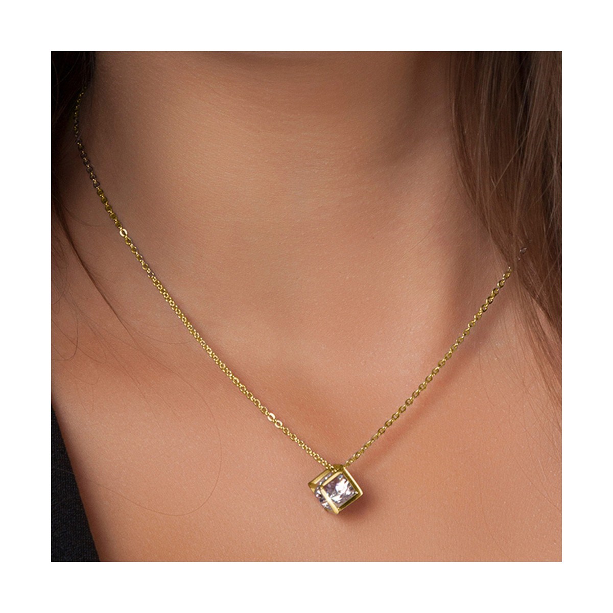 Collier SC Bohème orné de Cristaux scintillants