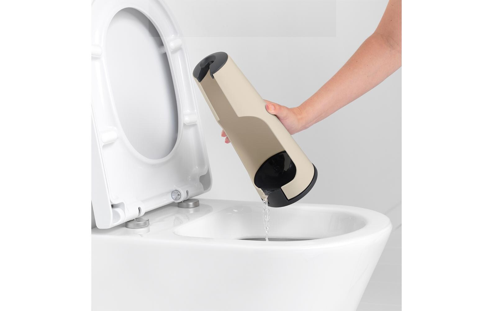 Toilettenbürste ReNew BeigeToilettenbürste & Halter