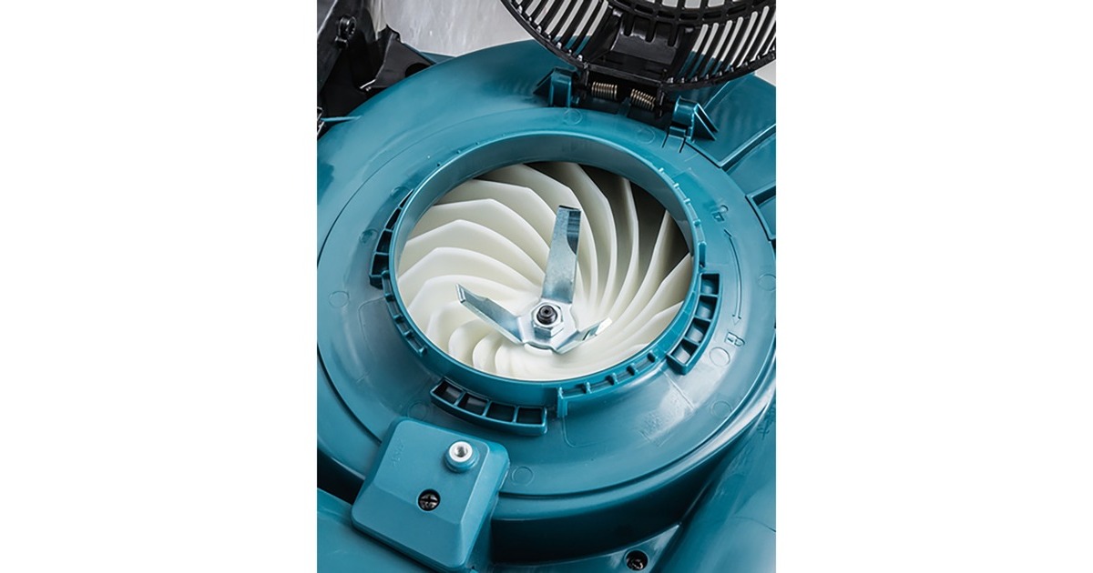 MakitaAccu bladzuiger / bladblazer DUB363ZV 2x18V  (Blauw/zwart, Accu niet inbegrepen)