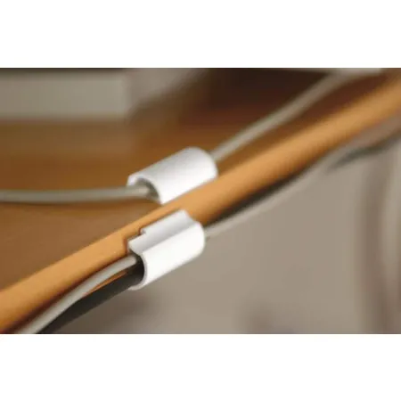 tesa Kabel-Clip Powerstrips weiß 5St