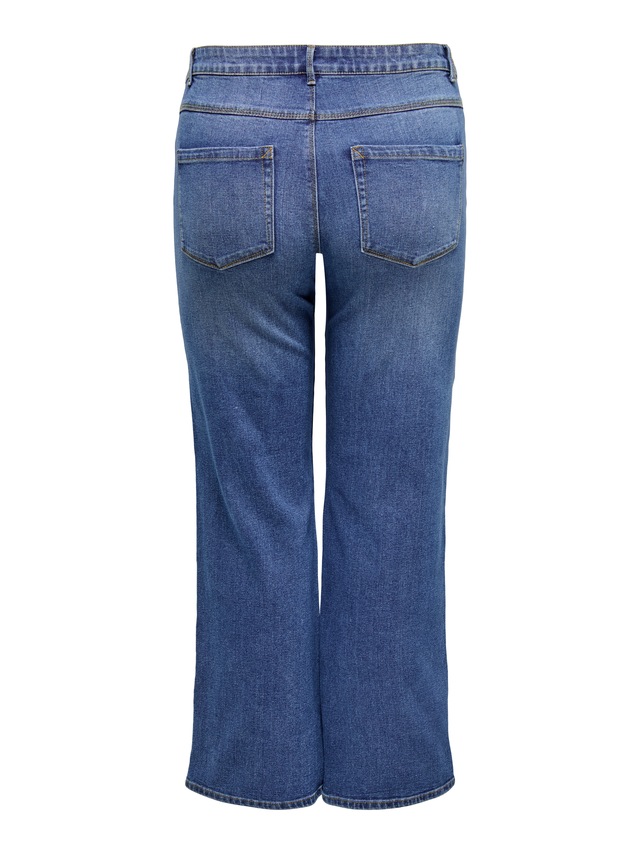 ONLY CARMAKOMA High-waist-Jeans »CARSNOW HW WIDE DNM JEANS PIM MBD NOOS«