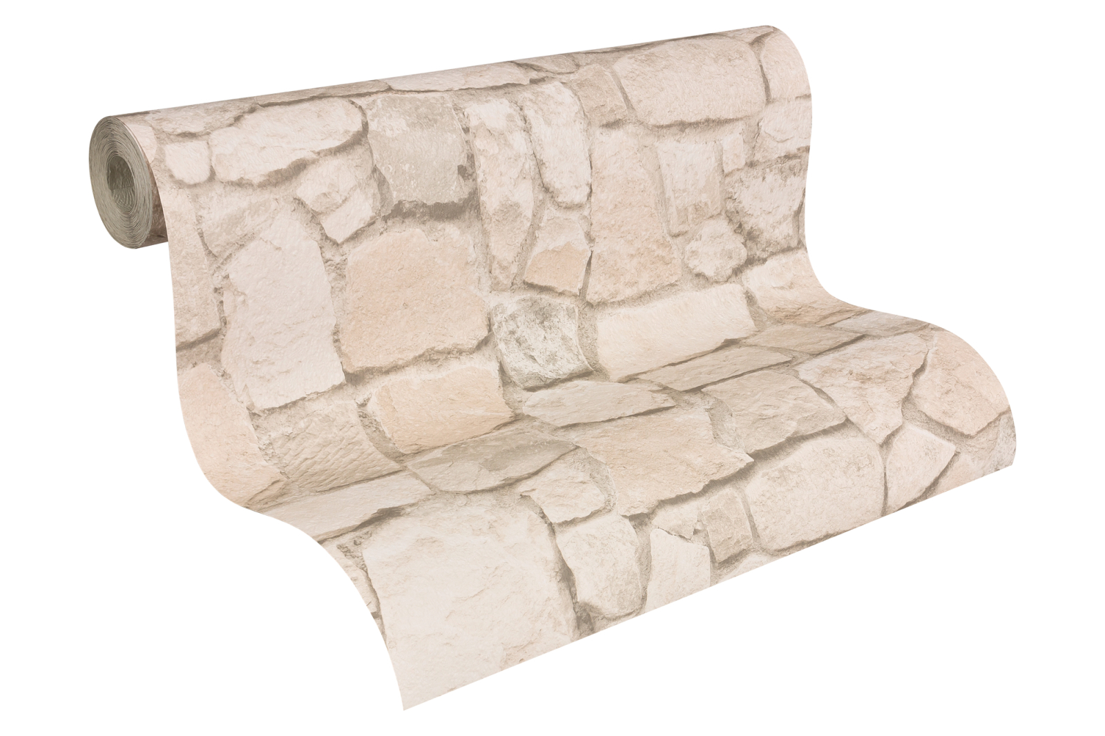 Papiertapete DEKORA NATUR 6 - Naturstein - beige - 10 Meter