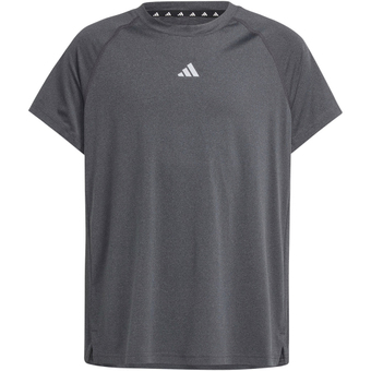 Adidas Junior Girls T-Shirt Black / Grey Three / Reflective Silver Kinder