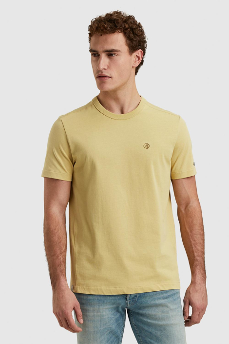 Cast Iron gele heren t-shirt