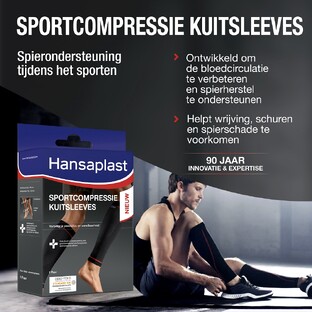 Hansaplast Sportcompressie Kuitsleeves 1PR