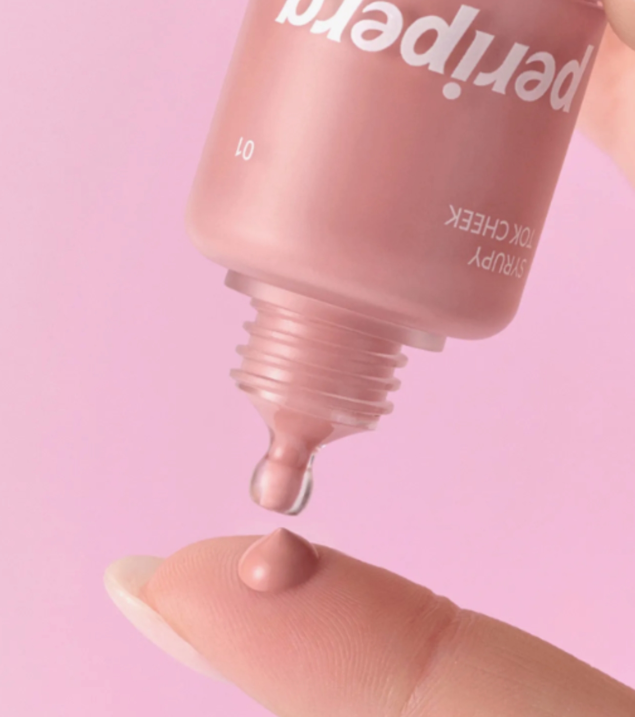 Peripera - Blush Líquido Syrupy Tok Cheek - 001: Light Peach