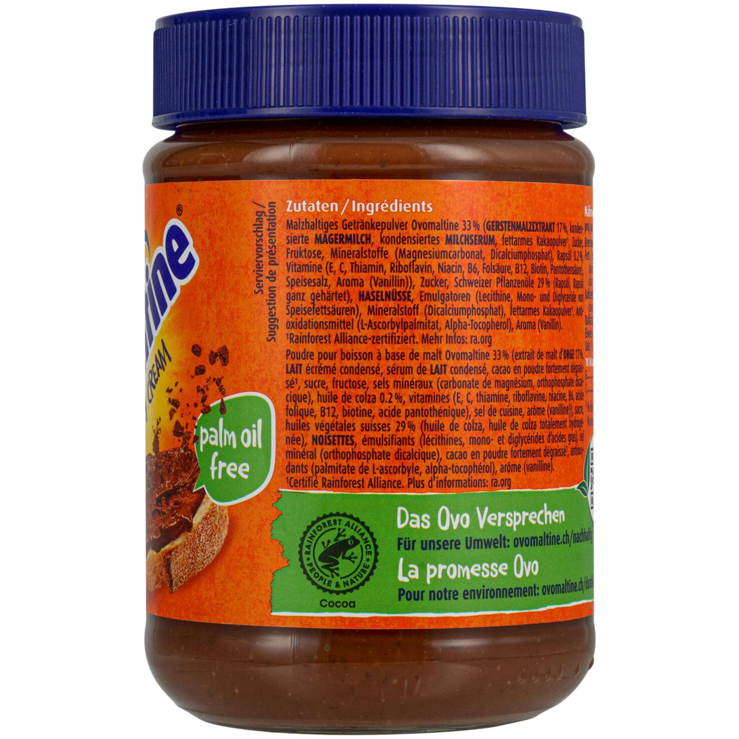 Ovomaltine Brotaufstrich Crunchy Cream