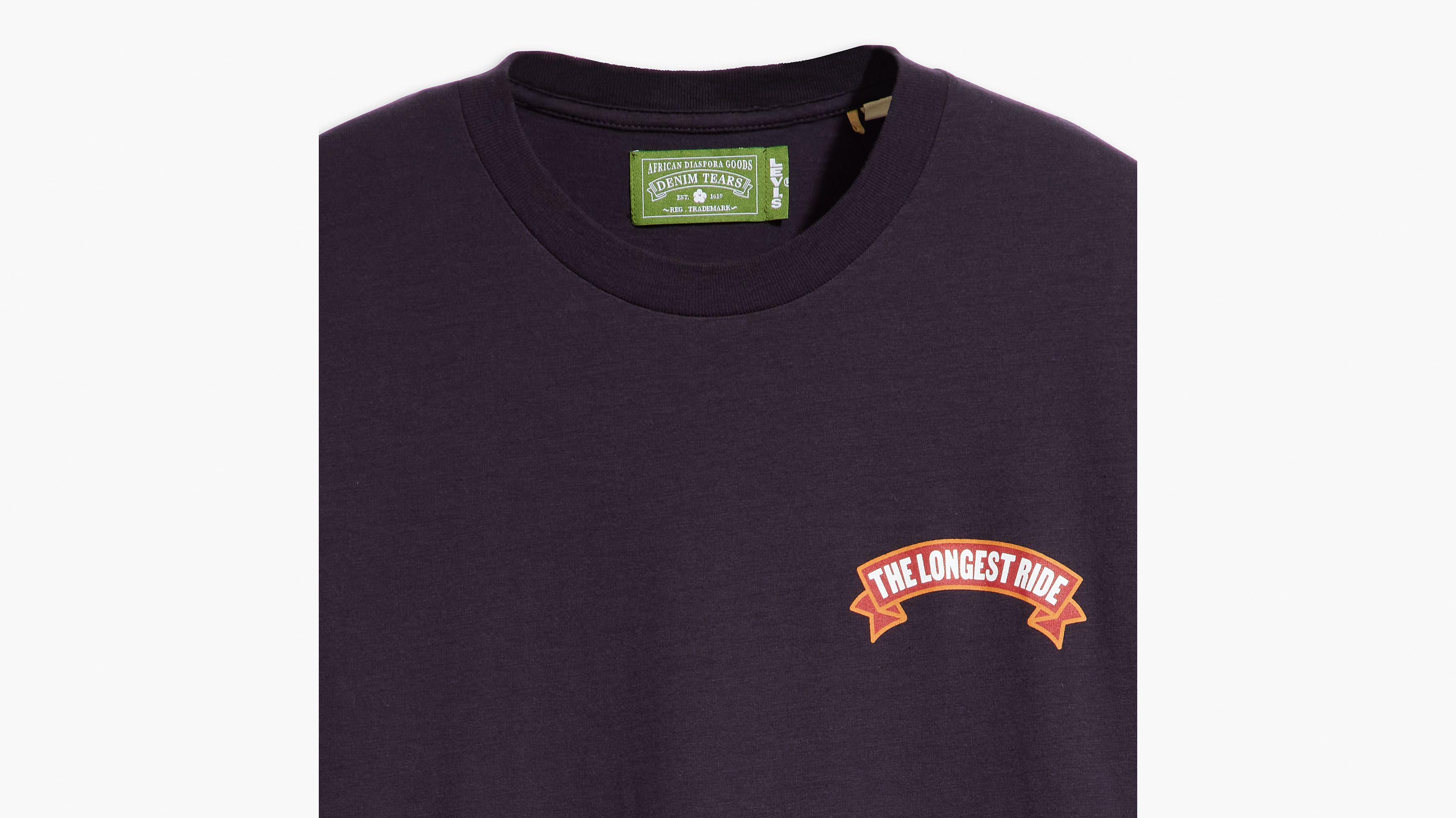T-shirt Longest Ride Levi's® x Denim Tears - Black - Noir