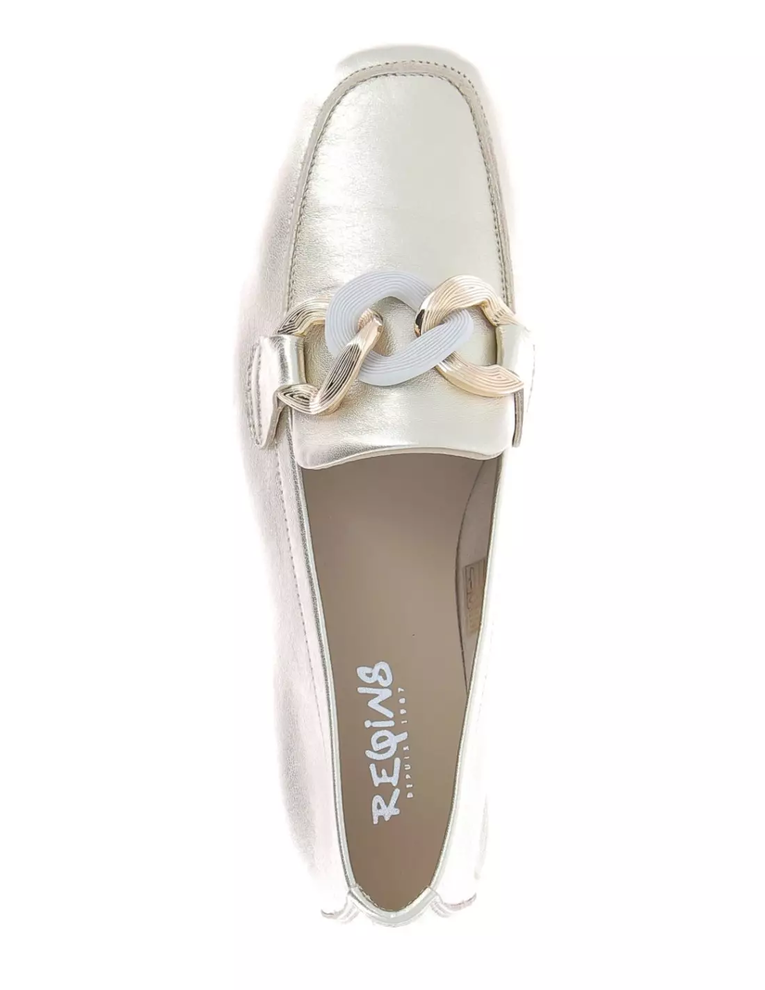 REQINS HOLSEN - Mocassins & bateaux ECLATPLATINE