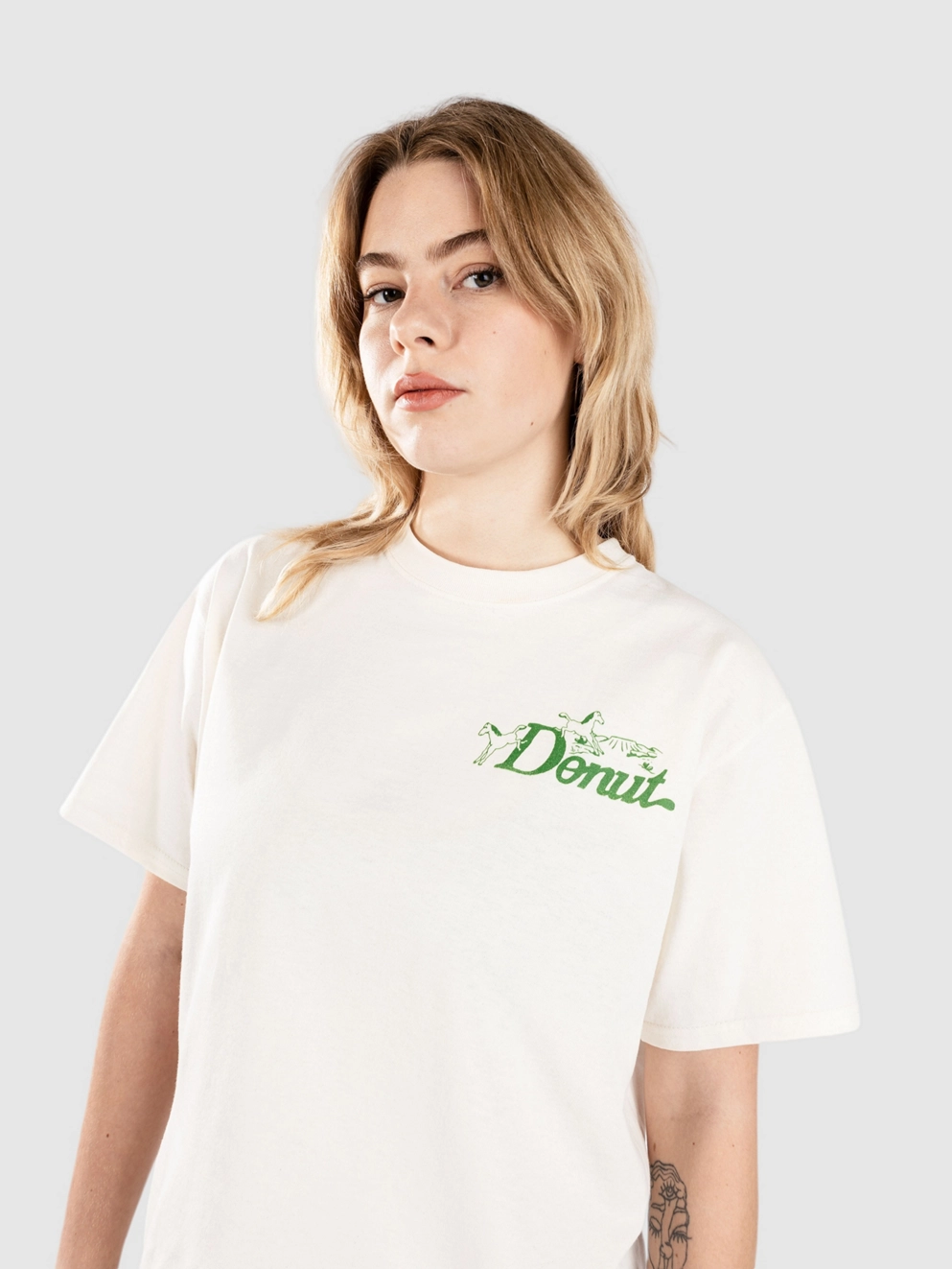 Donut Buff Horse Butte T-Shirt natural
