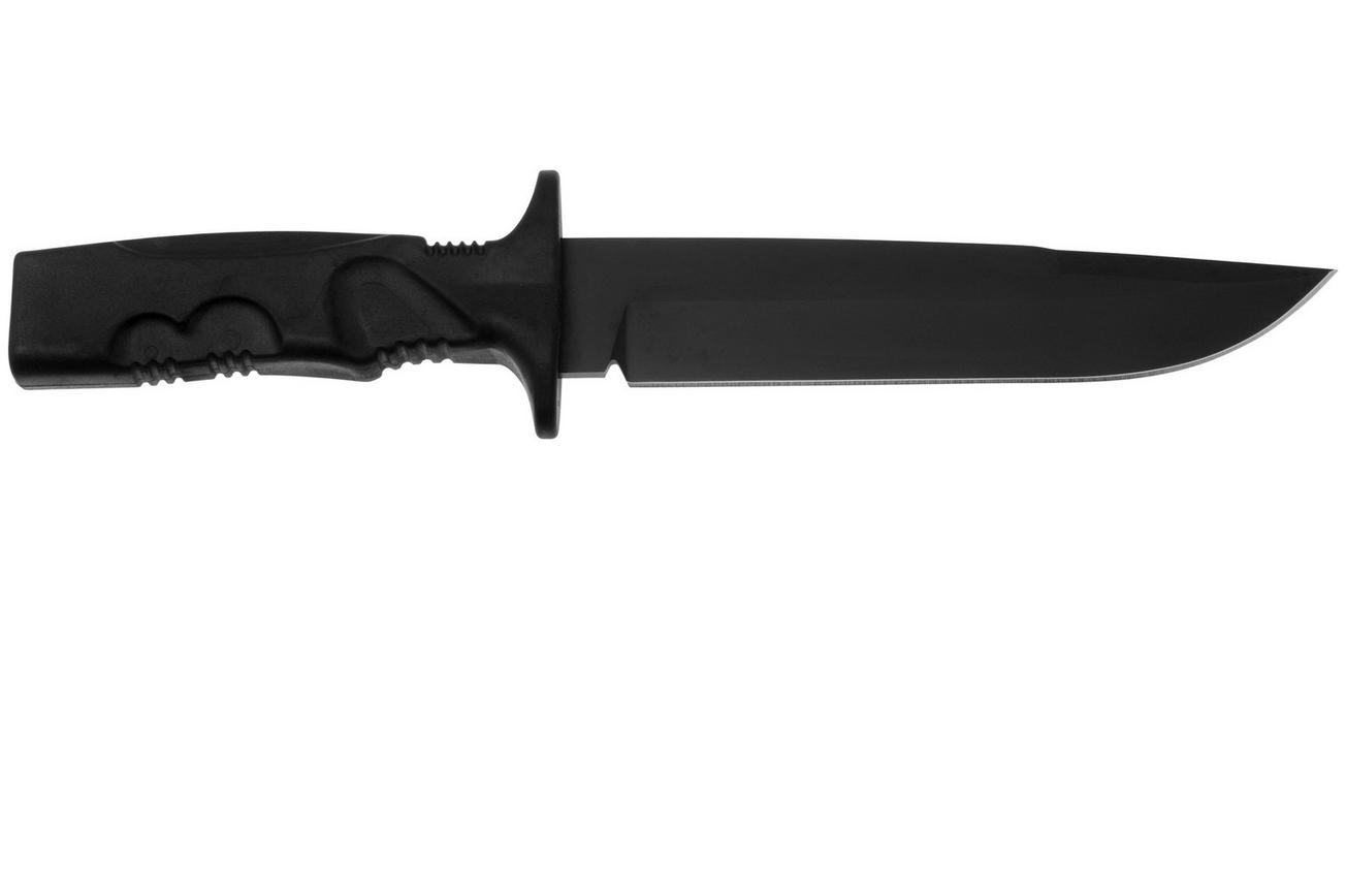 FOX Knives Taranis 0171114, N690Co Black Idroglider, vaststaand mes