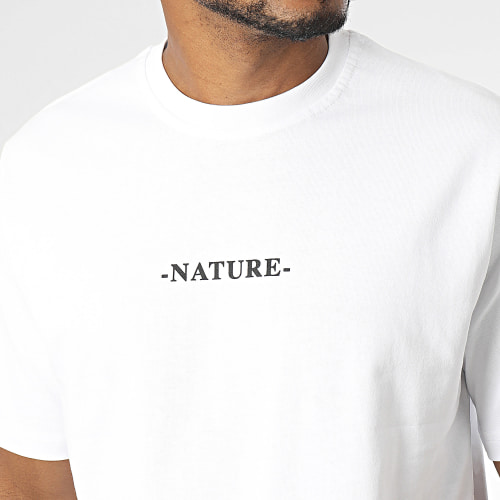 Tee Shirt Oversize Large Blanc