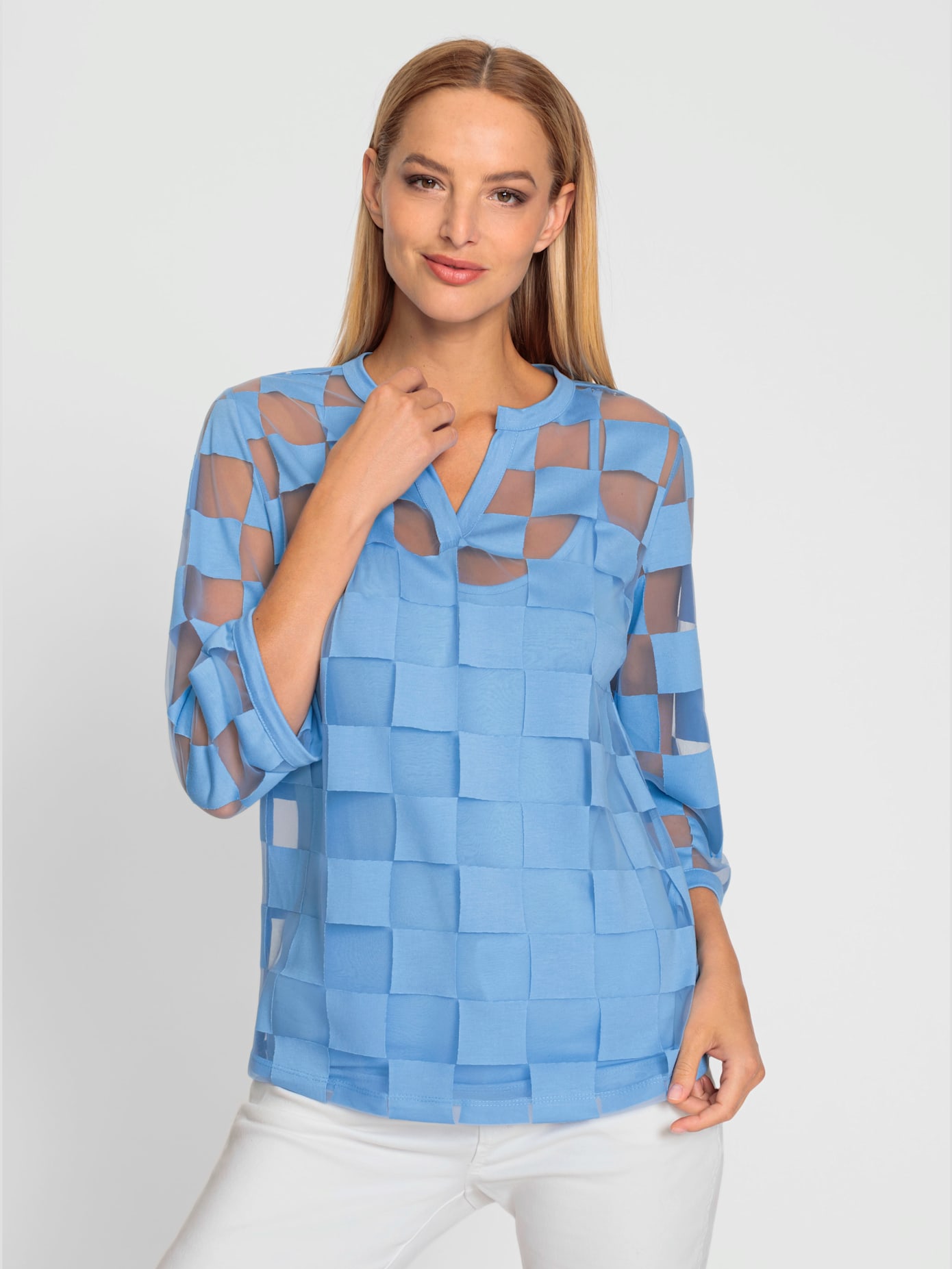 T-shirt effet vaporeux chic