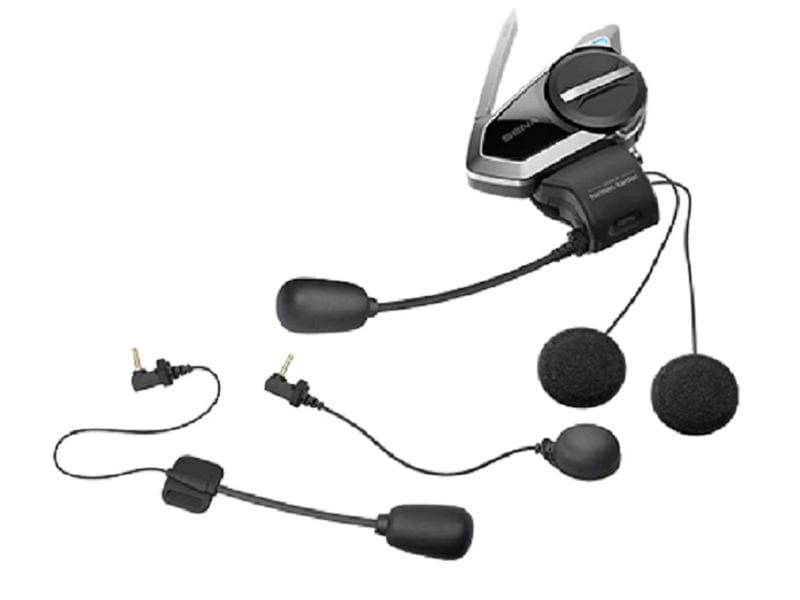 SENA Intercom 50S-10 HK-Edition Single Pack Bluetooth-Kommunikationssystem für Motorradfahrer
