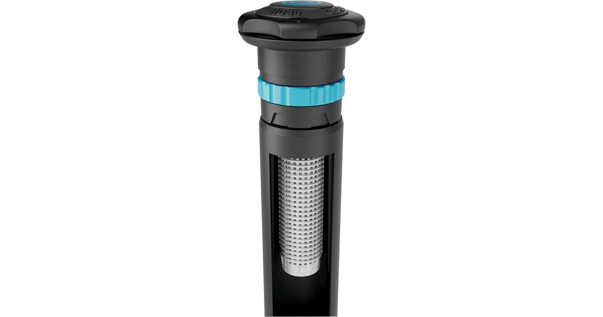 GARDENAPop-up Sprinkler MD80 sproeier  (Zwart/grijs,  sproeiafstand tussen 3,5 m en 5 m)