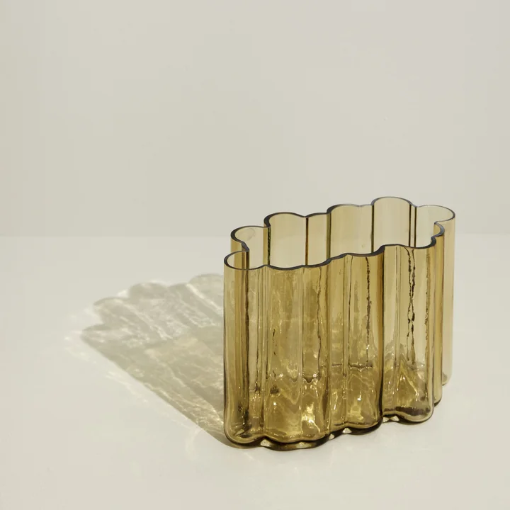 Hübsch Interior - Umber Vase, bernstein