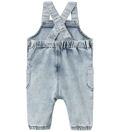 Lil' Atelier Latzhosen - NbfSaga - Light Blue Denim