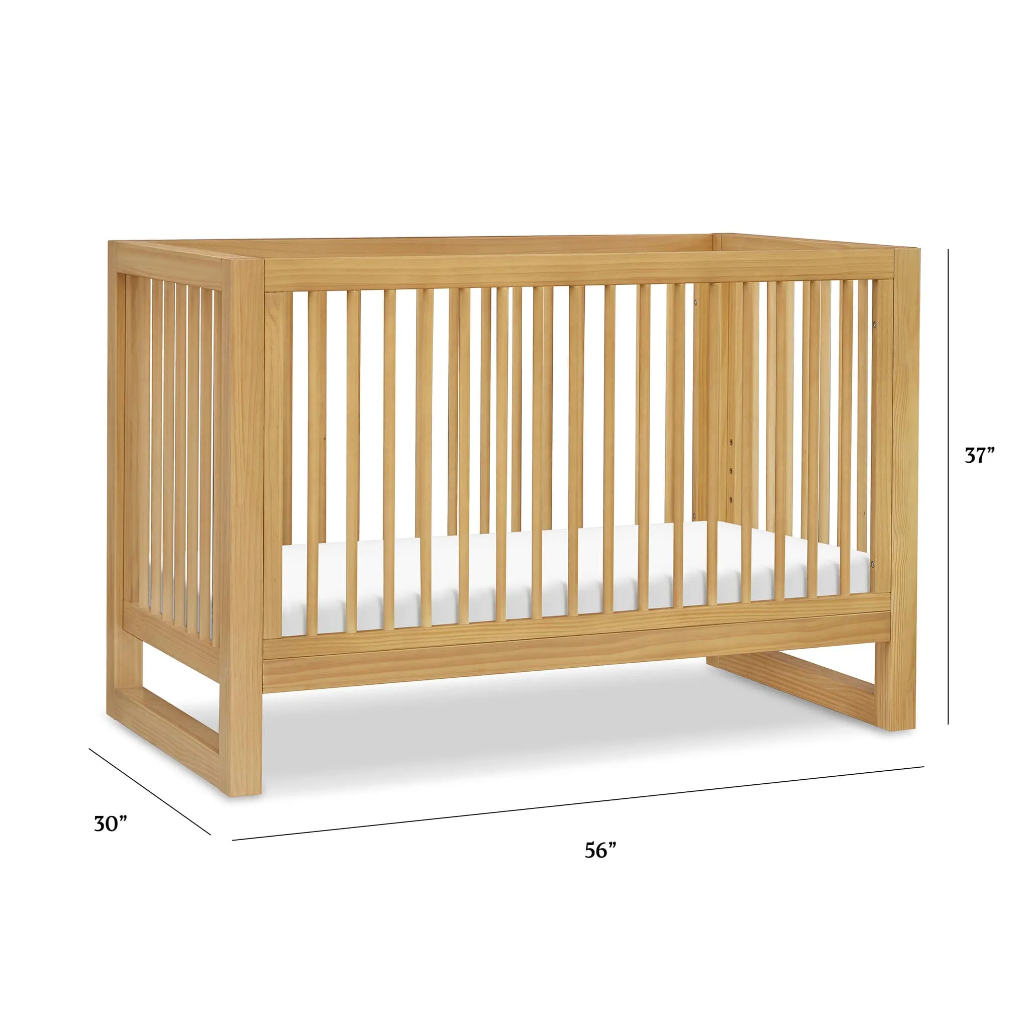 Million Dollar Baby Couchette Convertible 3-en-1 Nantucket - Miel