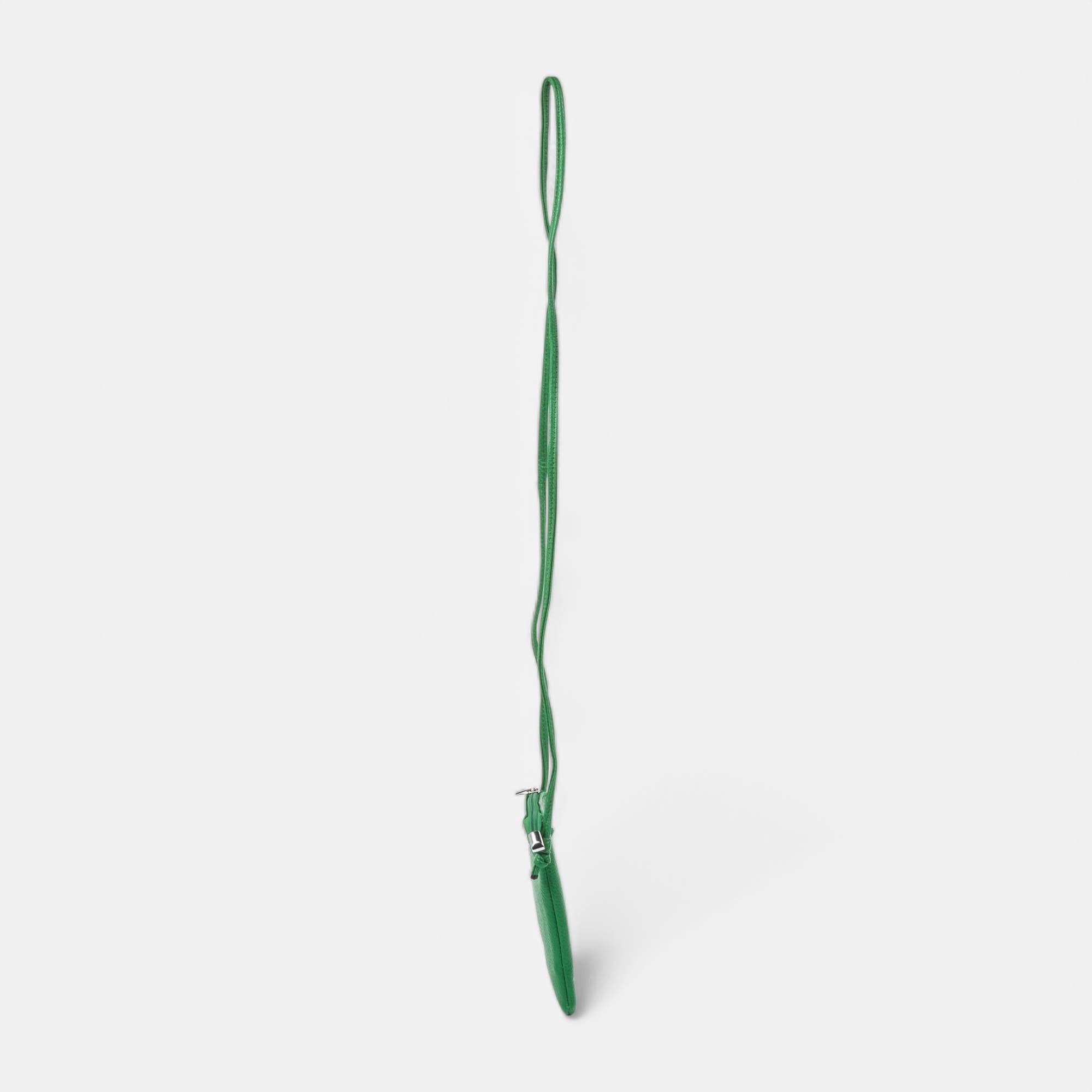 Pochette pour téléphone vert